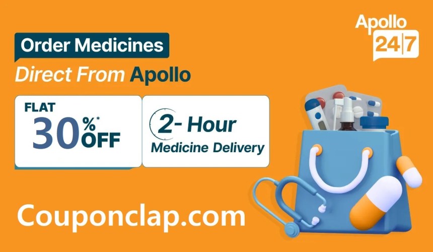 FLAT 30% OFF ON 1ST LAB TEST BOOKING apollo247