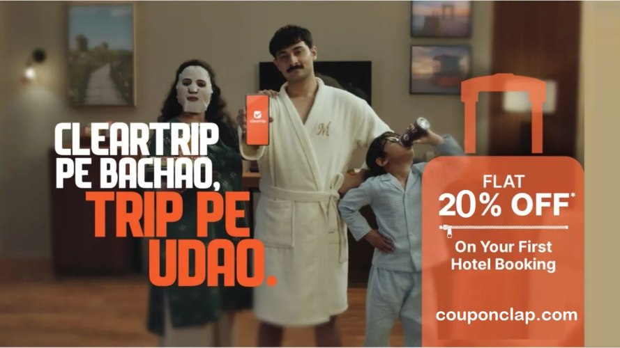 Cleartrip Hotel Booking Offer: Flat 20% Off on Hotel Stays