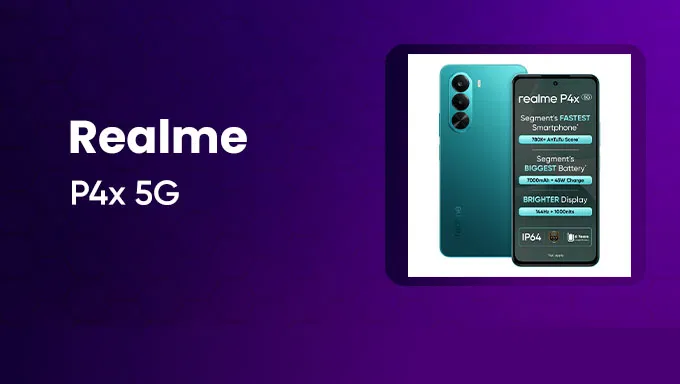 Realme P4x 5G Smartphone | 6GB RAM 128GB Storage with Massive Battery 