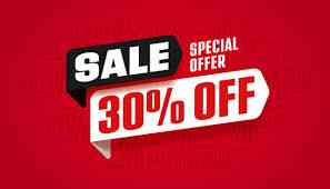 30% Off Selected Items