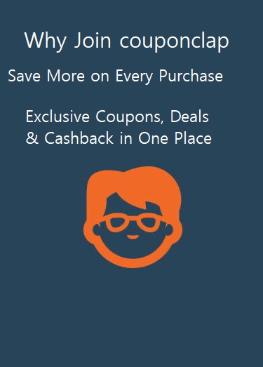 Join Couponclap to Earn Extra Cashback